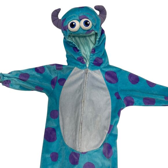 Disney Pixar Monsters Inc Plush SULLY Halloween Costume Blue/Purple 12-18 months - Picture 2 of 10